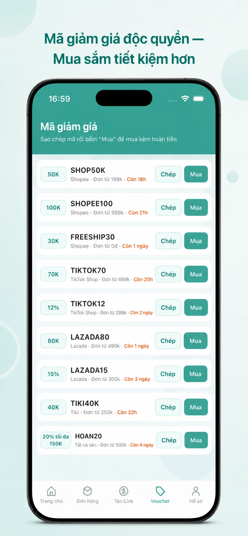 STK: Hoàn Tiền Mua Sắm screenshot