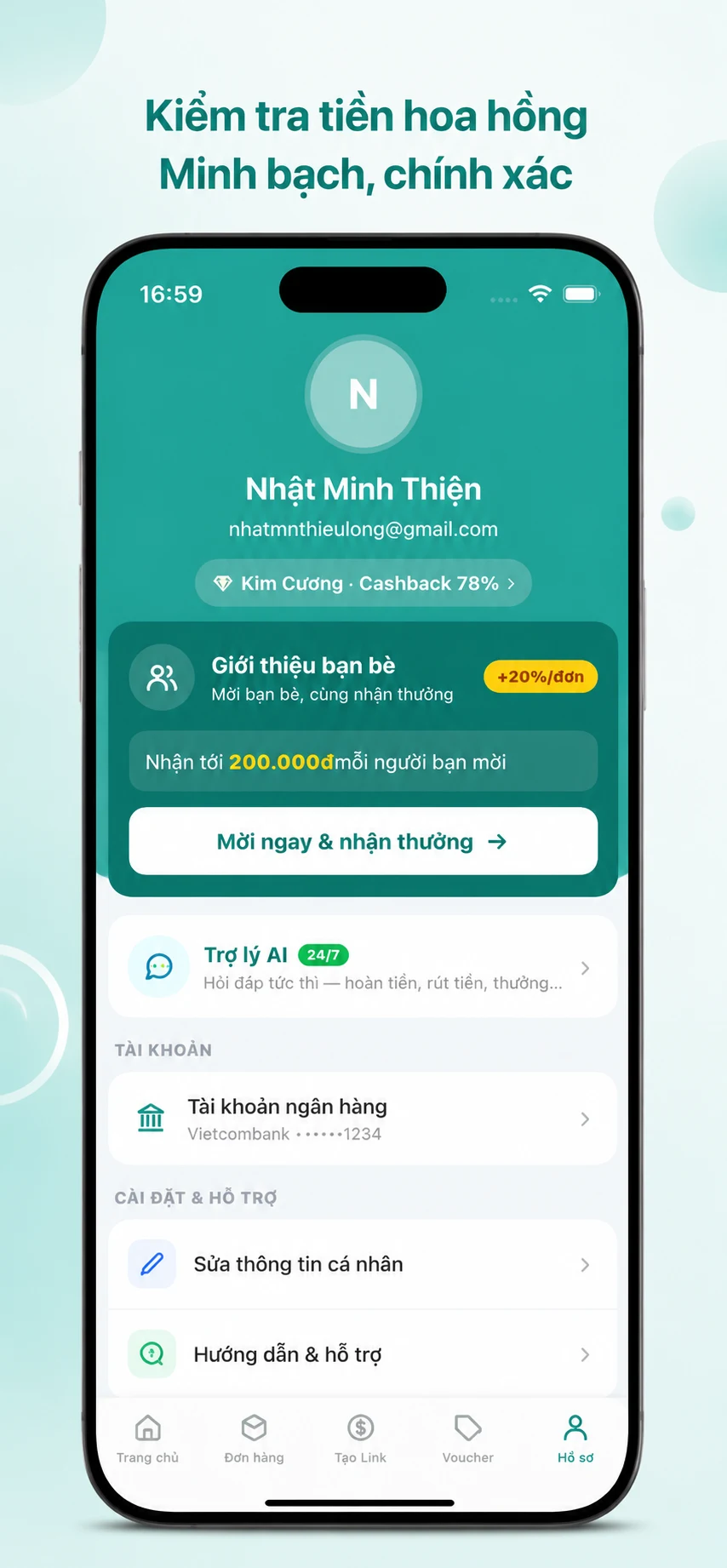 STK: Hoàn Tiền Mua Sắm screenshot